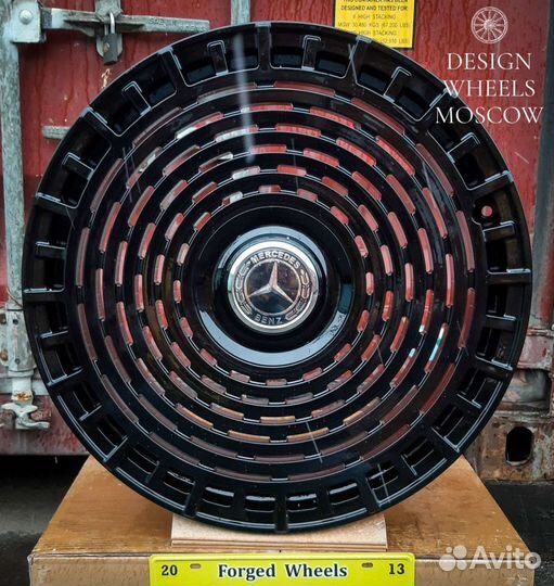 Кованые диски R22 на Mercedes G63 AMG