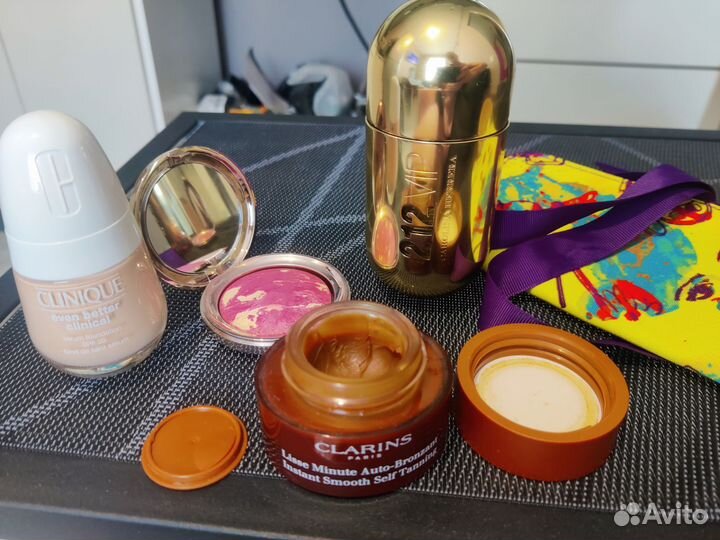 Набор люксовой косметики Clinique,ciate, clarins