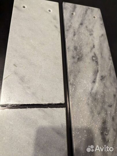 Накладки для полочки зик мрамор с дефектом