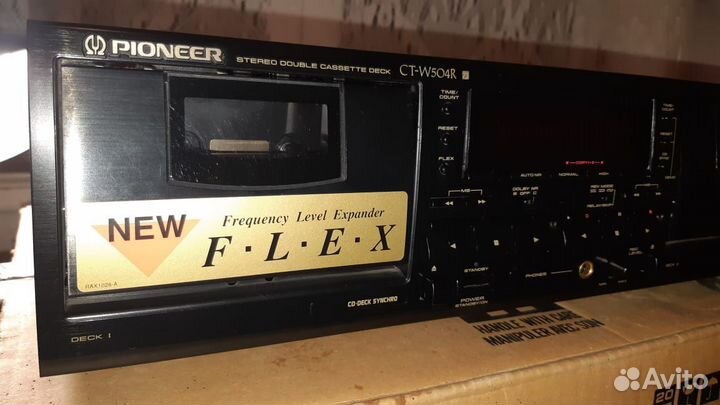 Кассетная дека pioneer ct-w504r