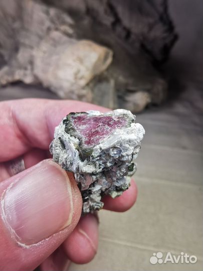 Турмалин арбузный 13гр. Кристалл