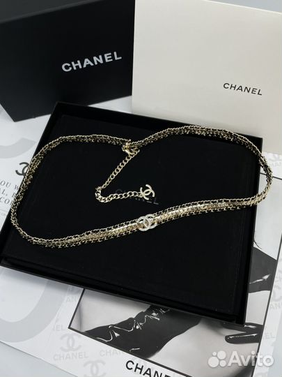 Цепь на пояс chanel