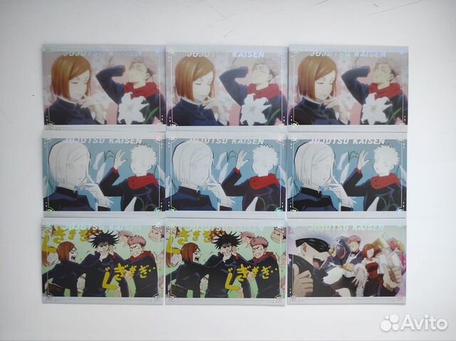Коллекционные карточки по аниме объявление продам