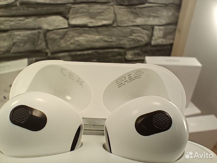 Наушники Airpods 3 premium чип айроха+чехол