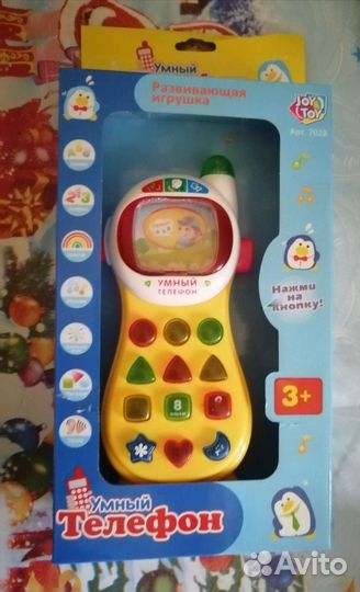 Телефон музык развивающий с 3 лет