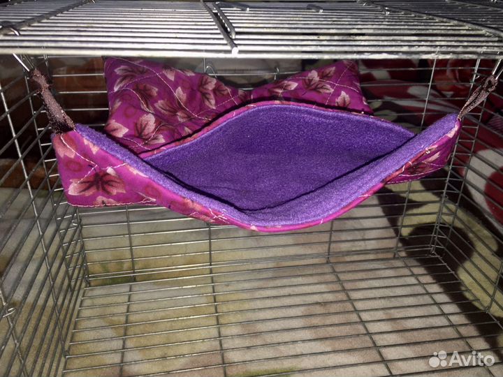 Гамачки, норки, кармашики для грызунов