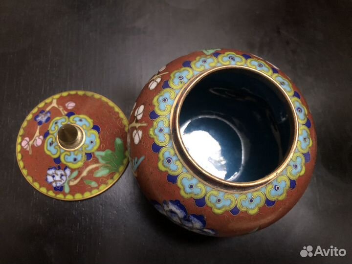 Шкатулка клуазоне