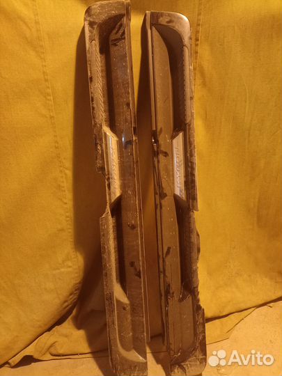 SsangYong Kyron Подножки накладка на пороги