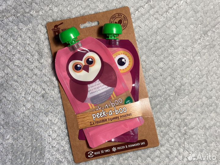 Многоразовый пауч пакет 2шт