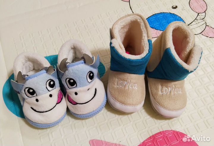 Пинетки ботинки