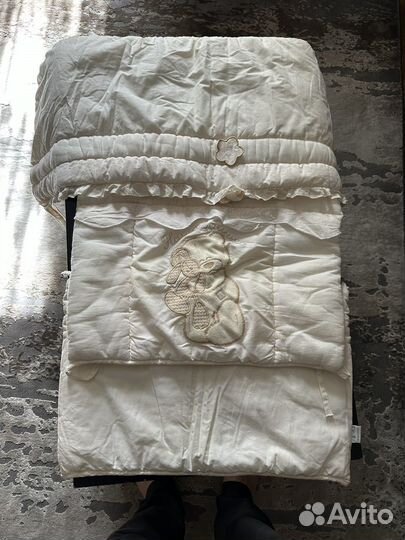 Детская кроватка с маятником и ящиком Алита