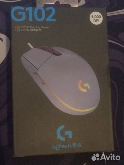 Игровая мышь logitech g102
