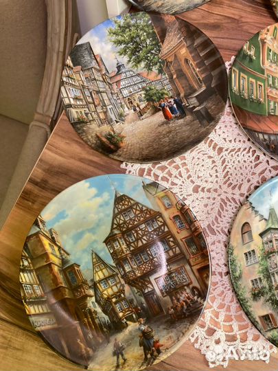 Коллекционные тарелки фарфор винтаж Германия