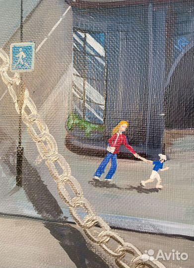 Картина «Мой город» 60*90см