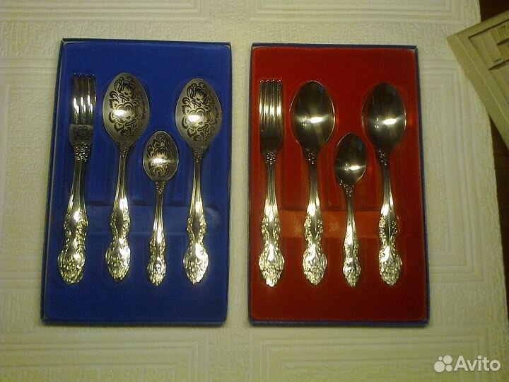 Новые столовые приборы и наборы из нерж.ст. Россия