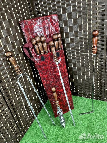 Набор шампуров в чехле