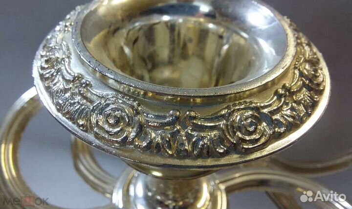 Старинный подсвечник Англия