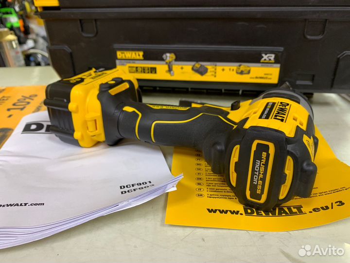 Аккумуляторный гайковерт dewalt DCF901P1 (12В)