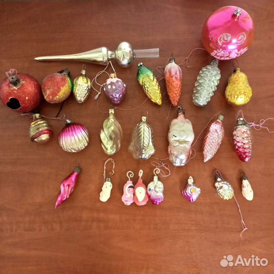 Ёлочные игрушки СССР