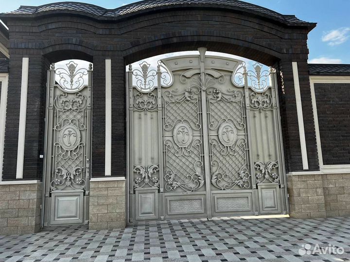 Кованые ворота