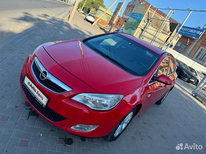 Opel Astra 1.4 AT, 2012, 187 000 км