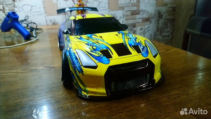 Rc drift корка кузов gtr 35