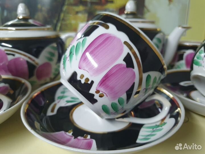 Чайный сервиз вербилки СССР