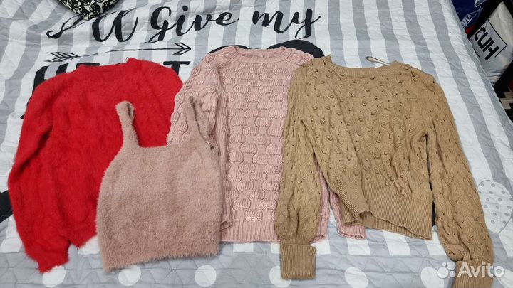 Джемперы свитера пакетом 42-44р