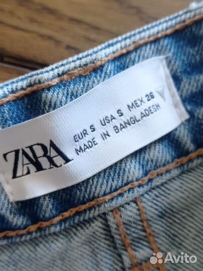 Юбка джинсовая zara