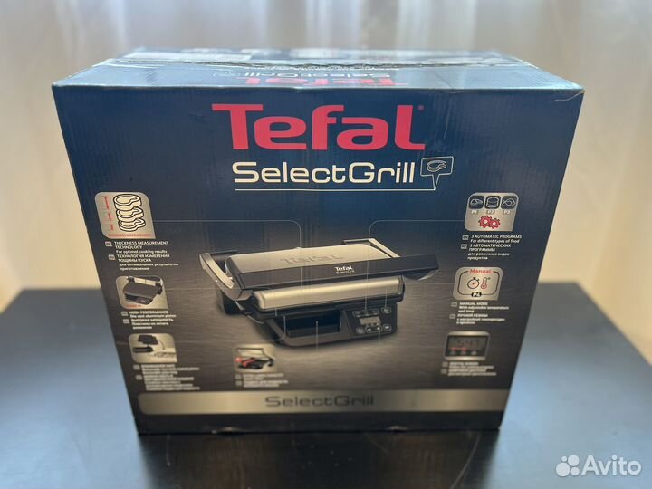 Гриль Tefal SelectGrill GC740D30 Новый гарантия