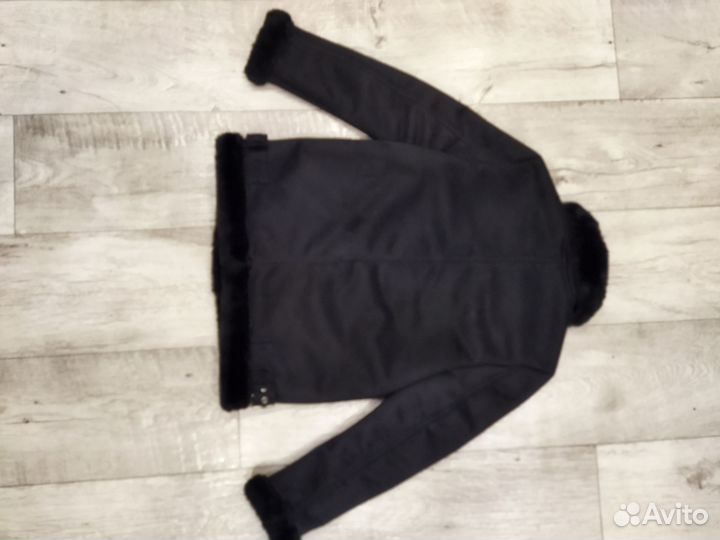 Дубленка для девочки 146