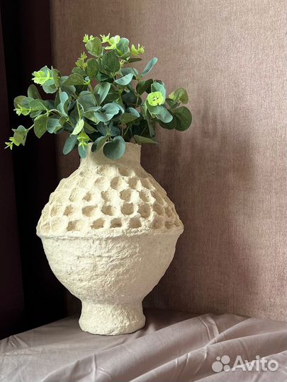 Ваза декоративная для сухоцветов