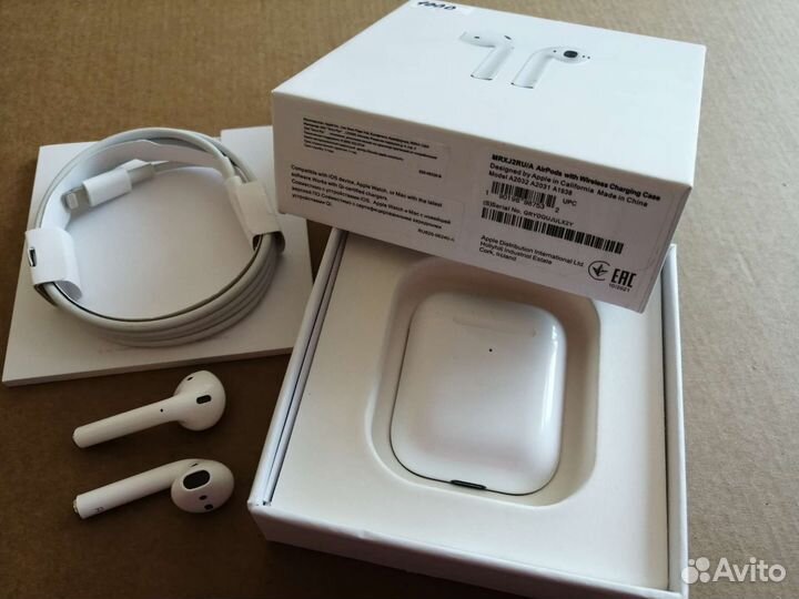 Беспроводные наушники Airpods 2