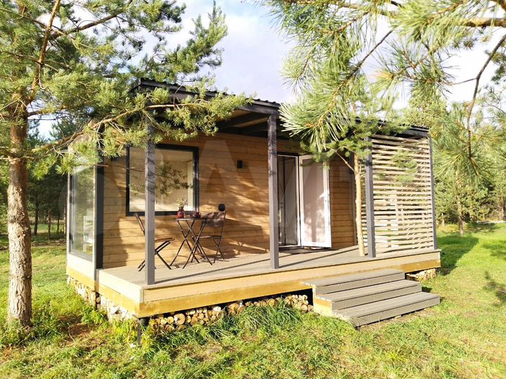 Дом 15 м² на участке 10 сот.