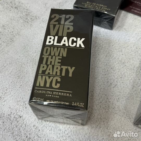 Carolina herrera 212 vip black