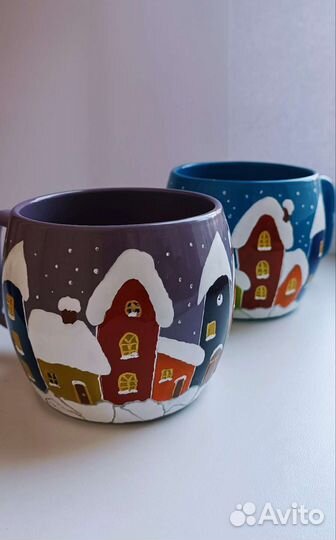 Роспись стеклянных и керамических кружек