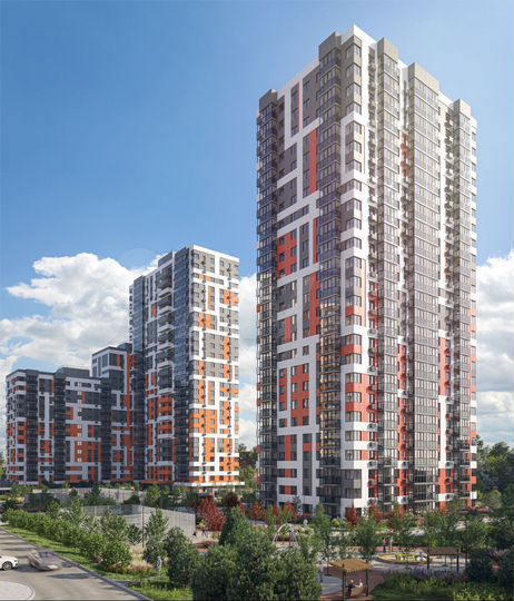 2-к. квартира, 78,5 м², 18/25 эт.