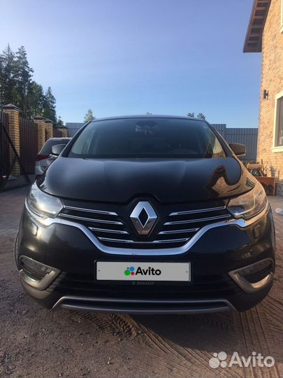 Renault Espace 1.6 AMT, 2016, 169 000 км
