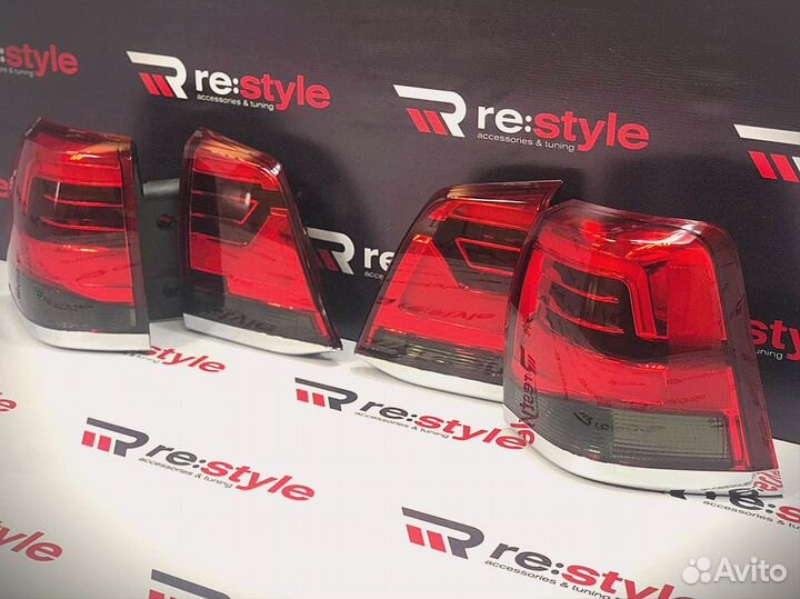 Стопы Cruiser 200 08-15г Ст 16г Красно-Черные