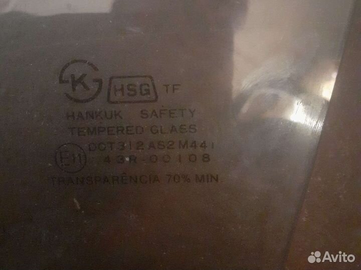 Боковое водительское стекло Daewoo Nexsia