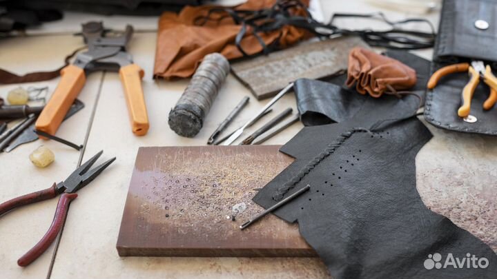 Пошив изделий из кожи