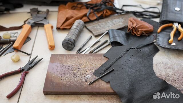 Пошив изделий из кожи