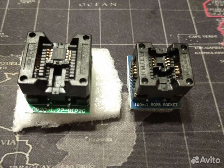 Адаптер soic8 SOP8 в DIP8 200 mil или 150 mil
