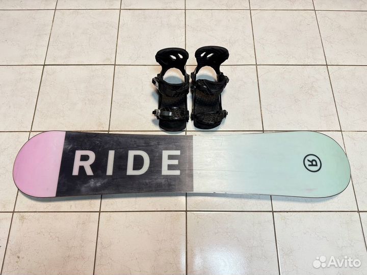 Женский сноуборд комплект Ride - 142 - M