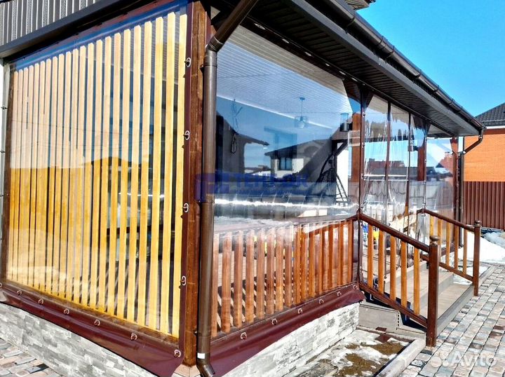 Мягкие окна для террас