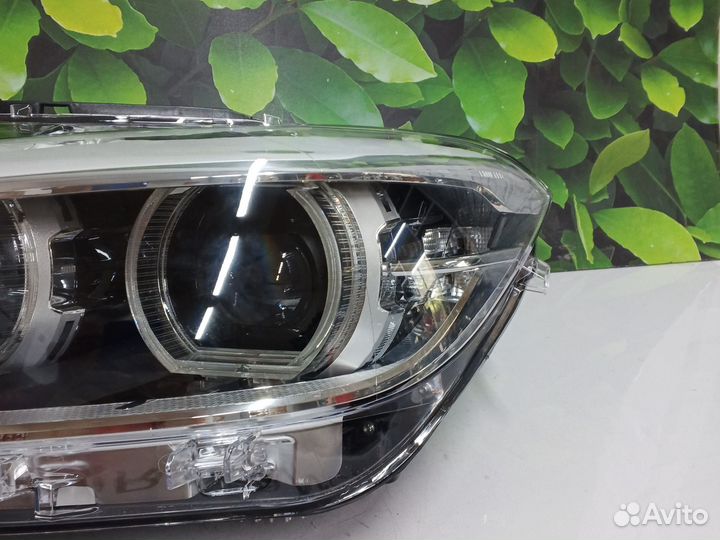 Фарa левая Рестайлинг Хром BMW F20 LED