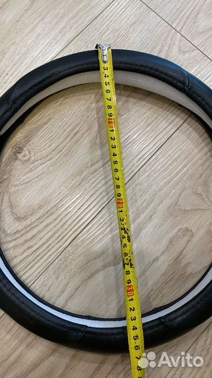 Накладка оплетка на руль кожа