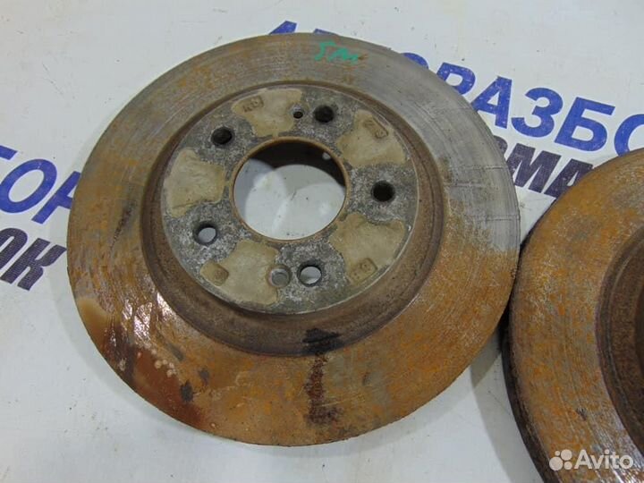 Диск тормозной передний для Hyundai Santa Fe 1 Cla