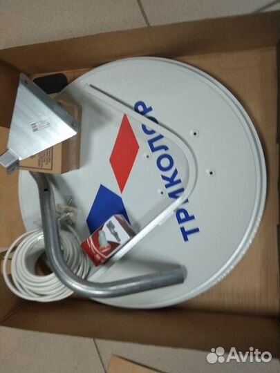 Комплект спутникового тв триколор ultra HD Антенна