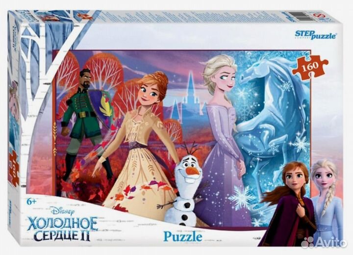 Паззл Puzzle Холодное сердце-II - 160 элементов